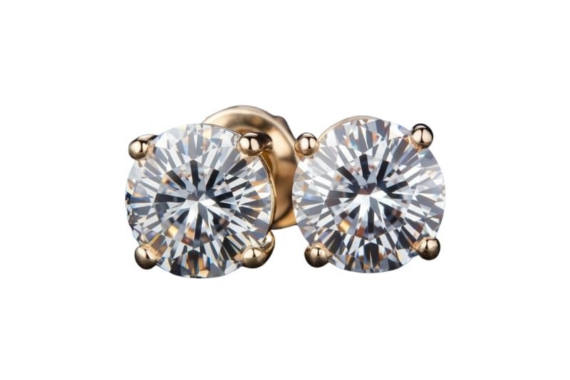 solitare earings