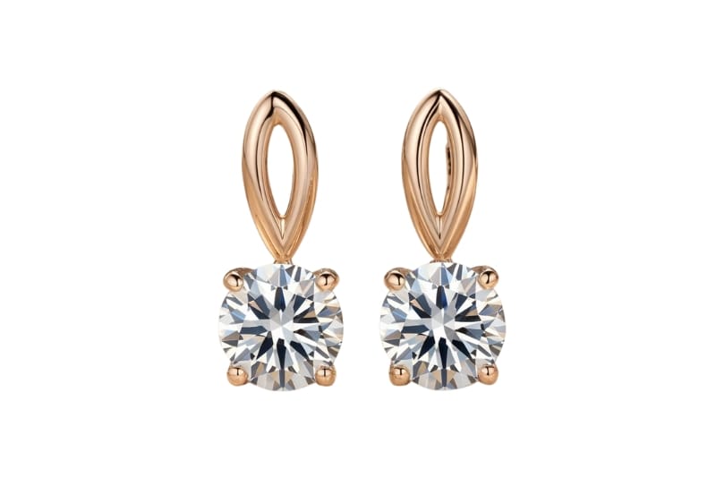solitare earings