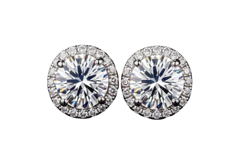 solitare earings