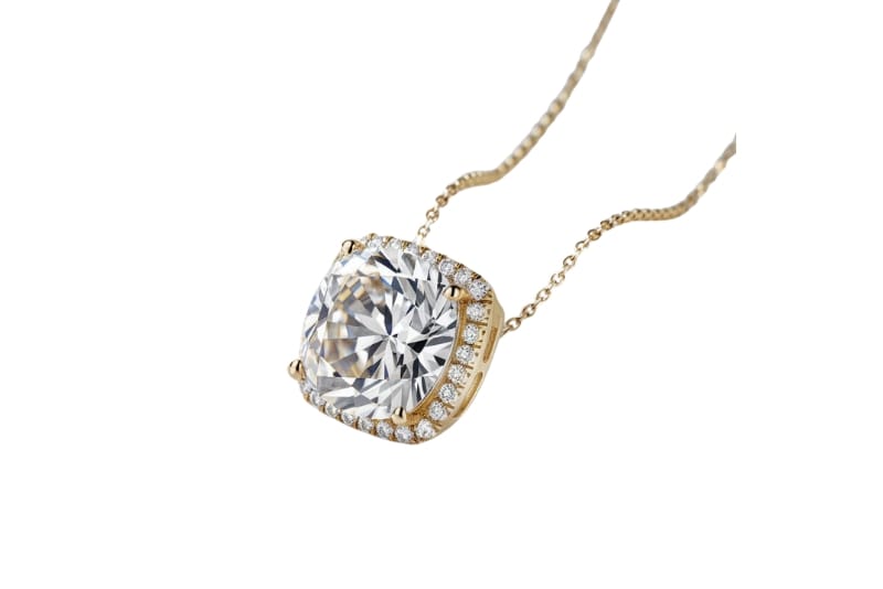 solitare necklace