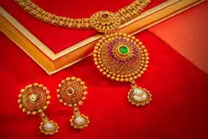 antique gold necklace