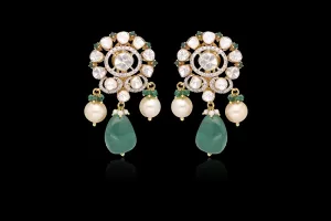 polki earring