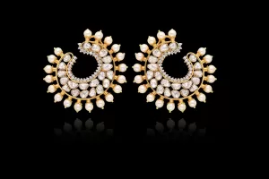polki studs