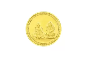 Gold coins and bars