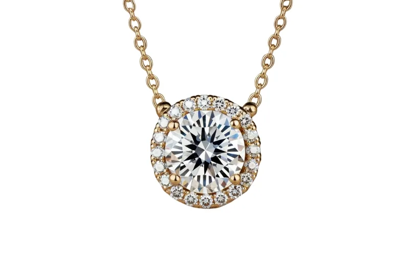 Solitare Necklace