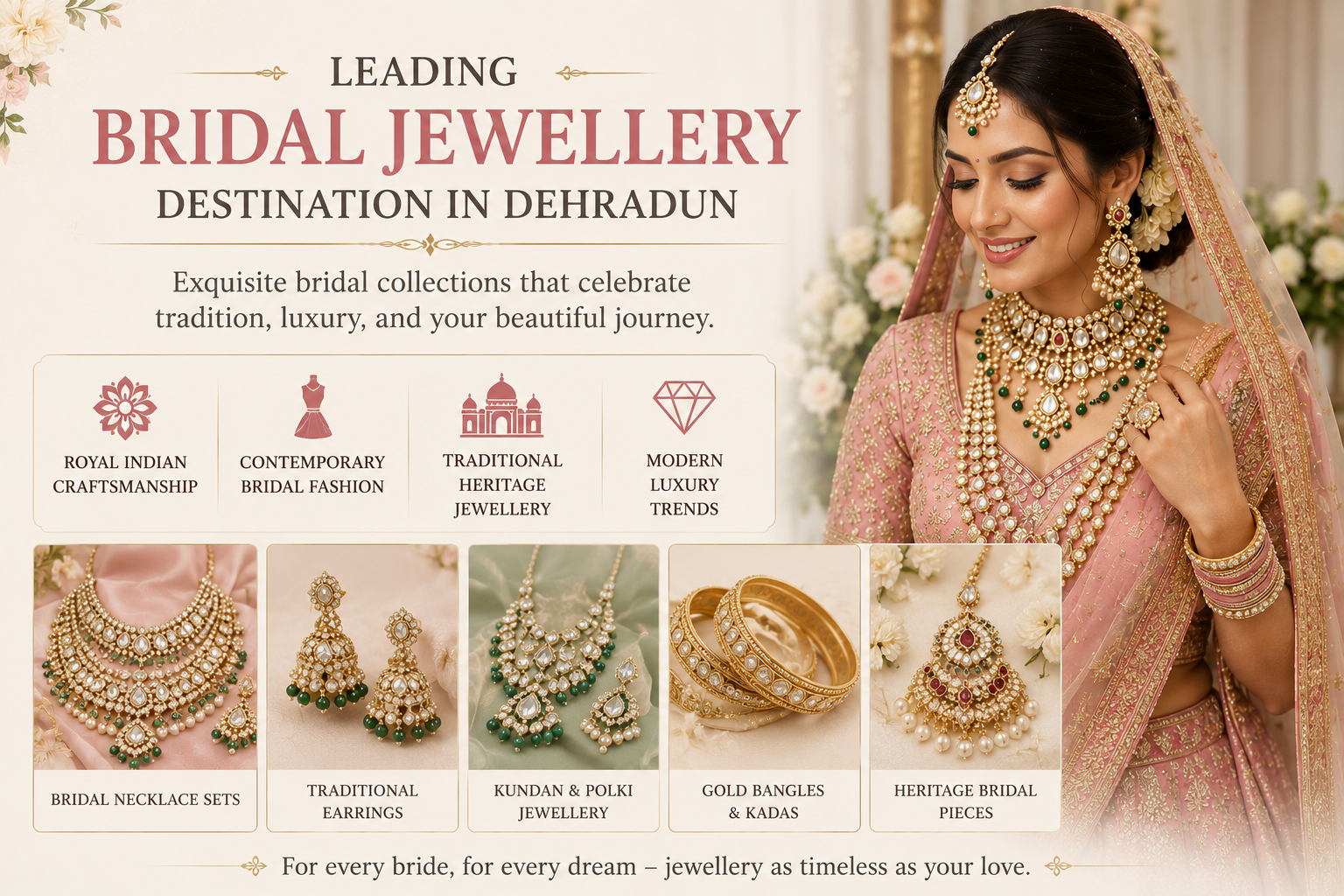 luxury jewellery showroom Dehradun, bridal diamond jewellery Dehradun
