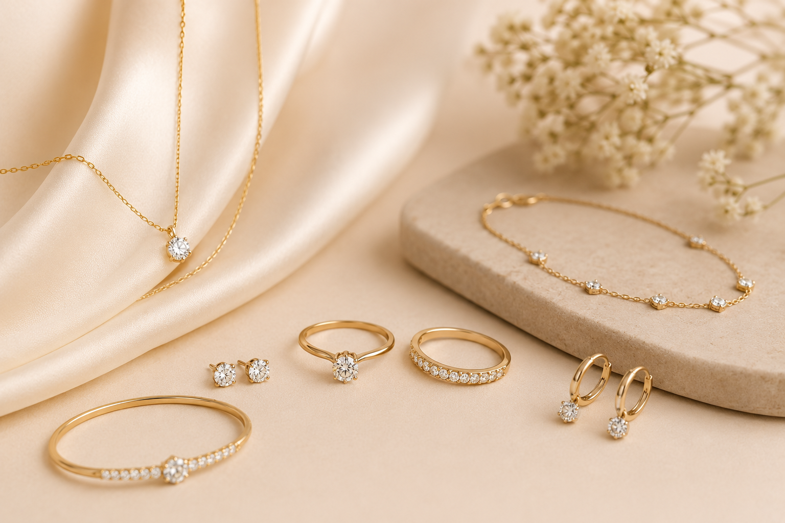  everyday diamond, simple diamond jewellery