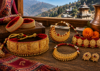 Garhwali jewellery designs, traditional Pahadi jewellery