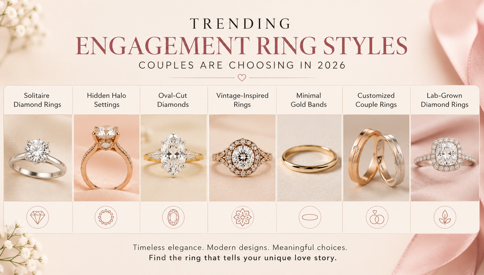 engagement ring trends, luxury engagement rings