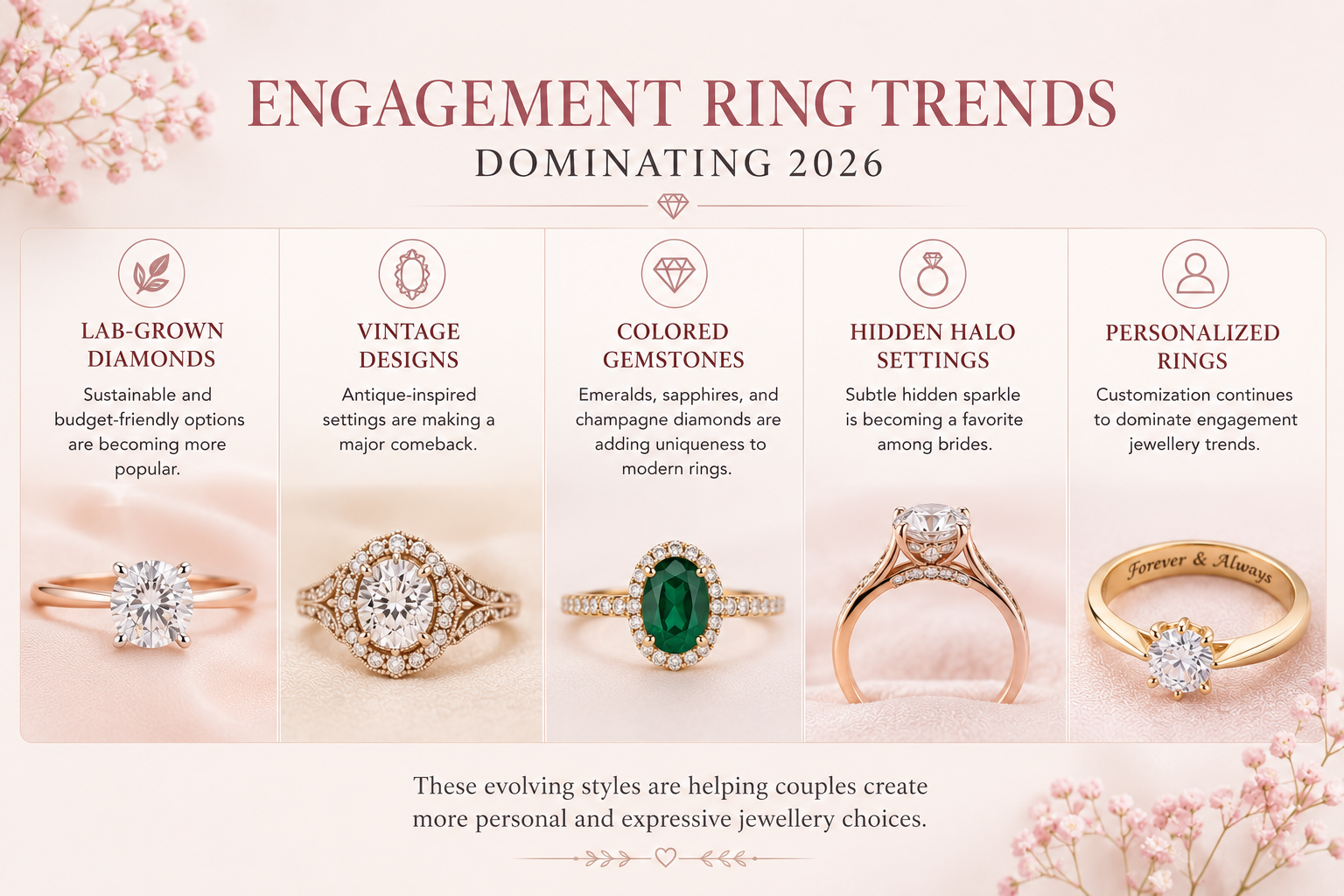 engagement ring trends, luxury engagement rings