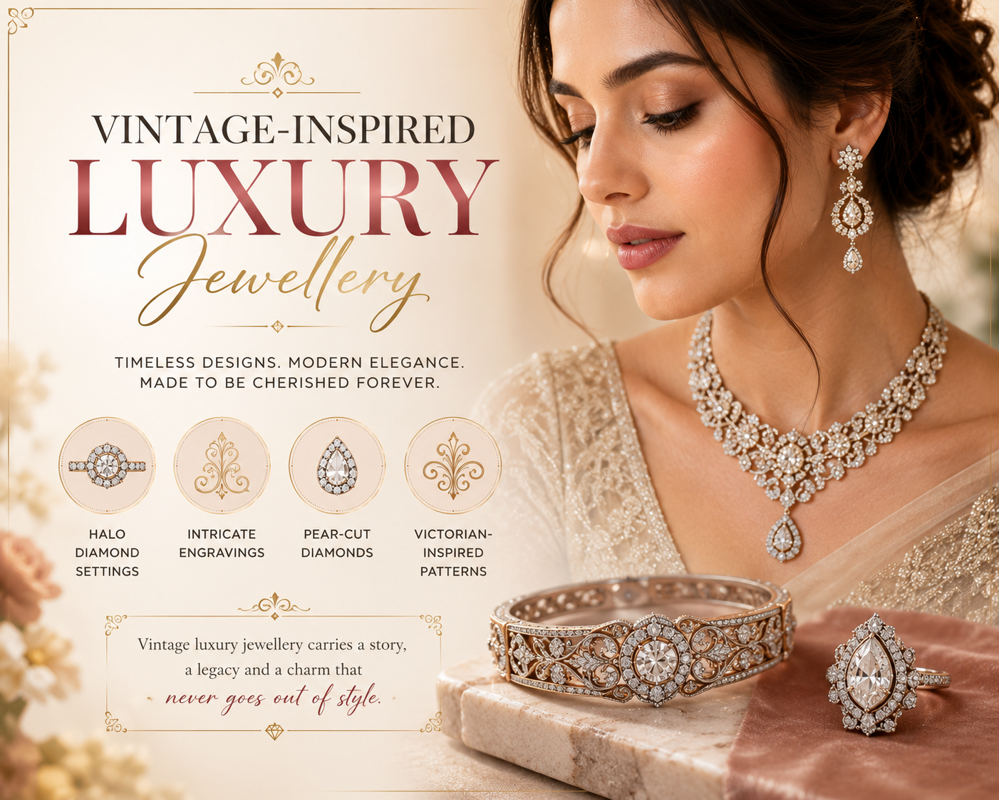 diamond jewellery, luxury jewellery