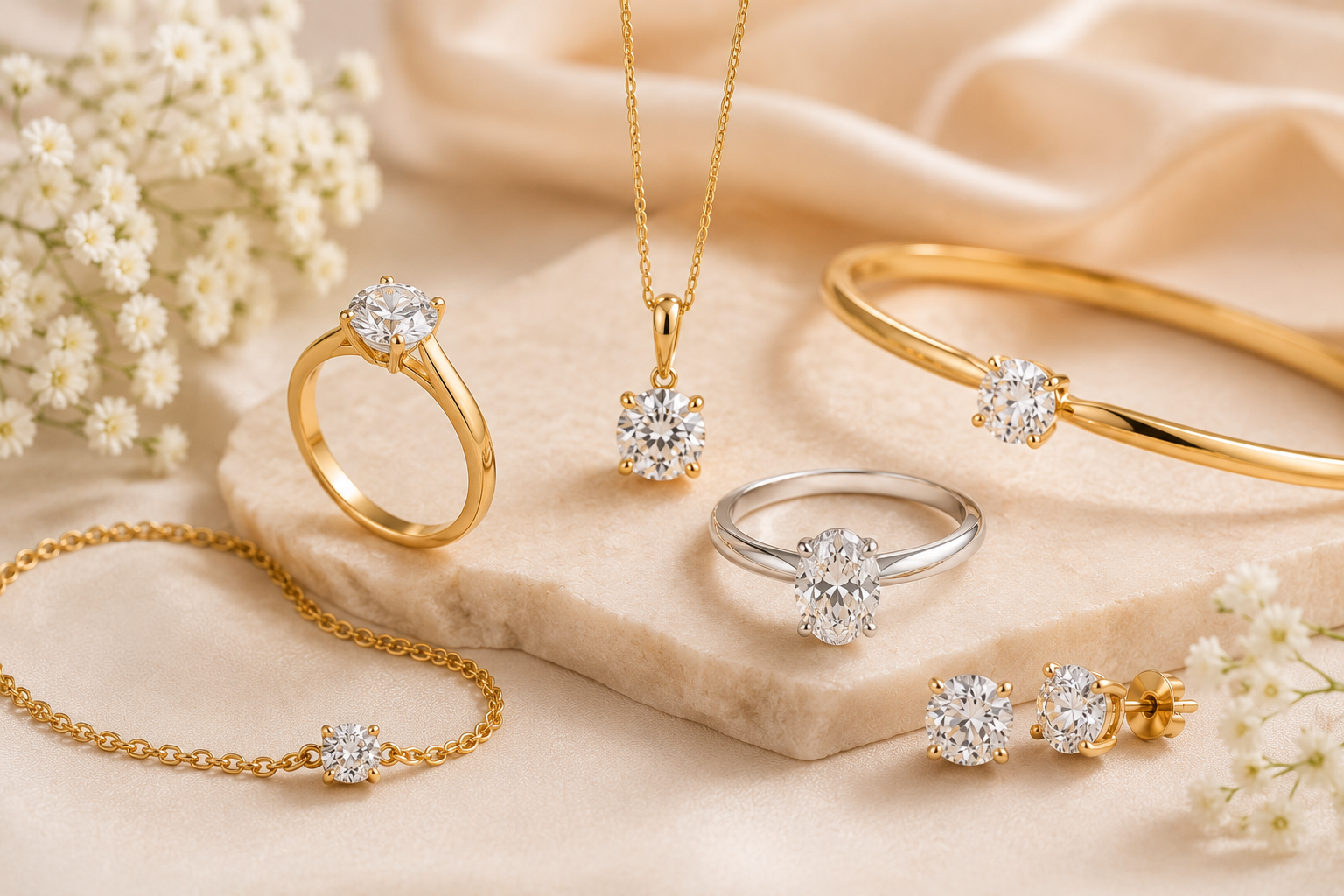 Elegant Solitaire Jewellery Designs for Timeless Luxury