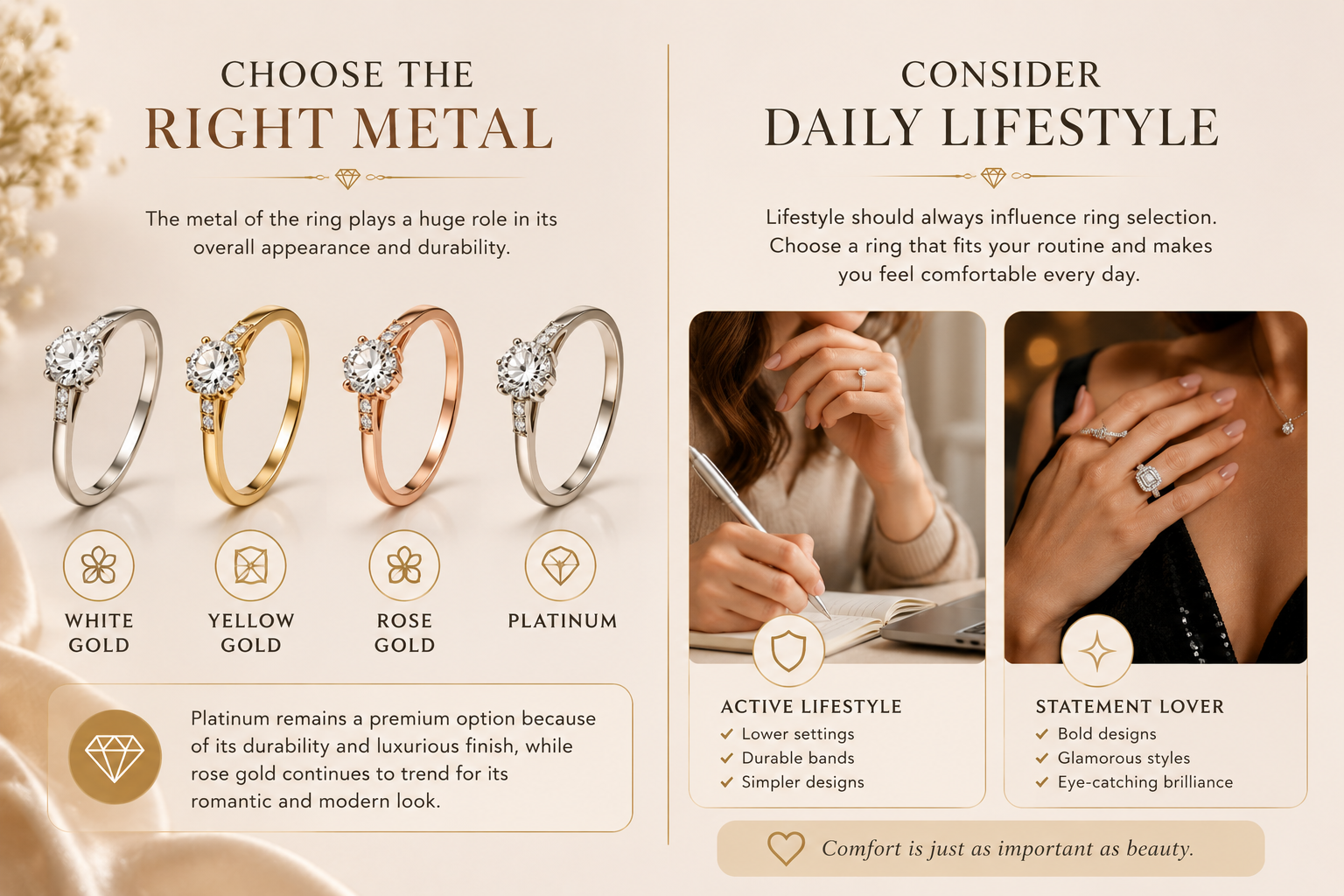 diamond ring, custom diamond rings, diamond ring buying guide