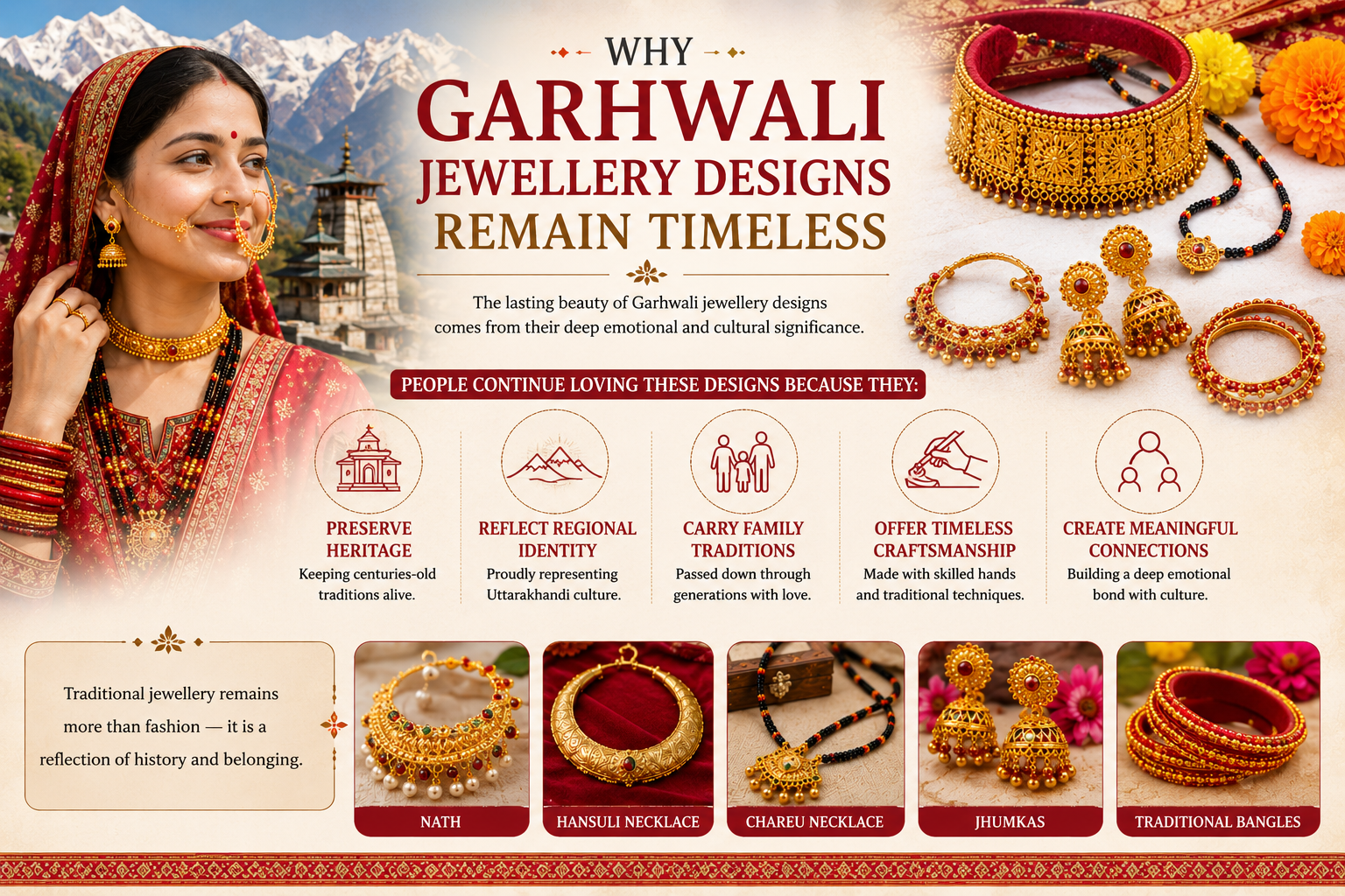  Garhwali jewellery designs, traditional Pahadi jewellery