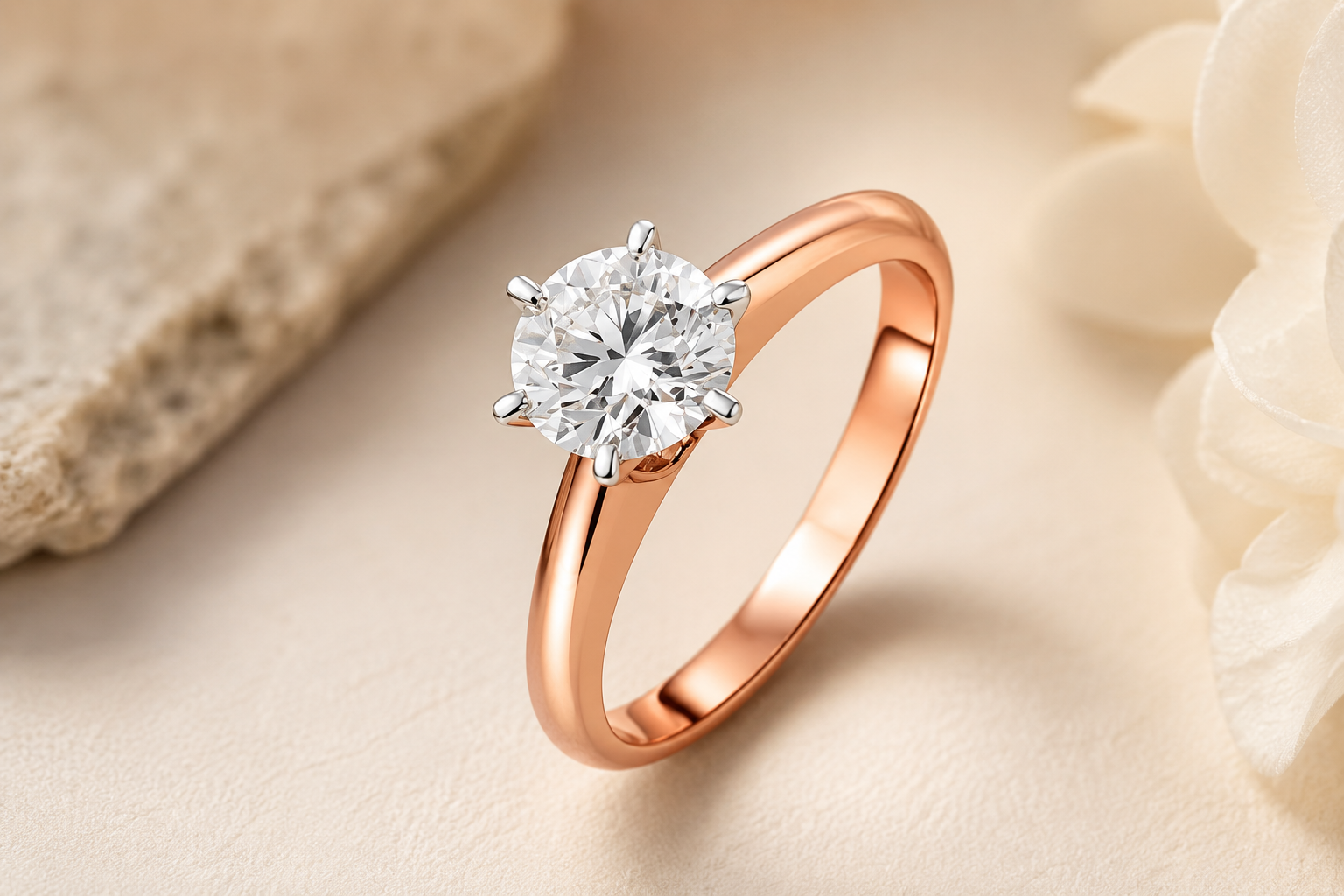 Solitaire Diamond Ring